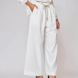 The White Minimal Trousers - กางเกงขายาว